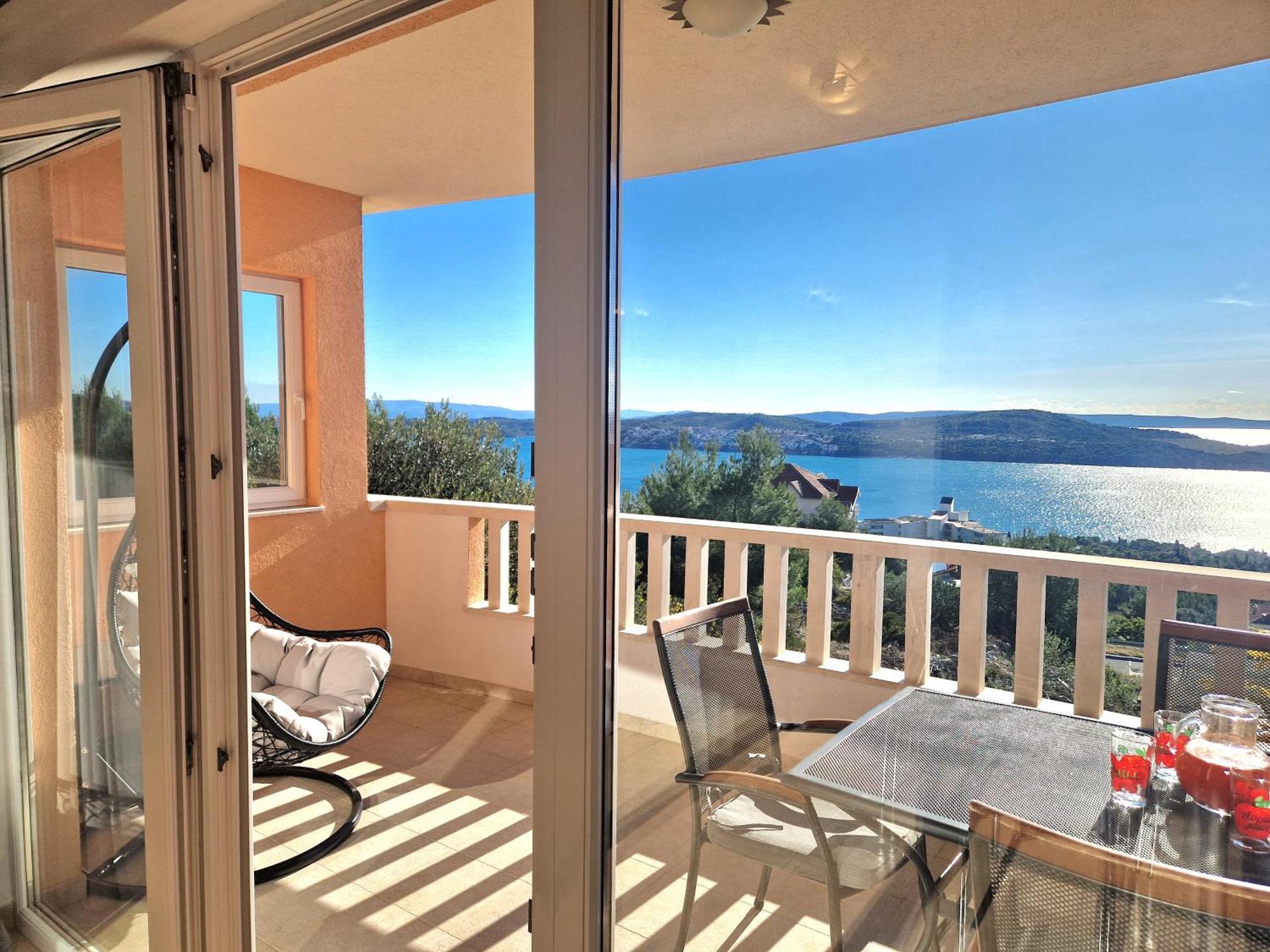 Apartment Elza Trogir Bagian luar foto